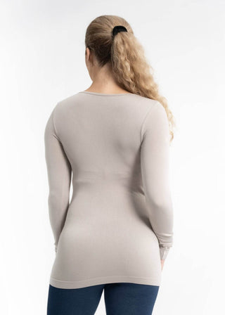 Reversible Long Sleeve: Smoke Green - Just Believe Boutique