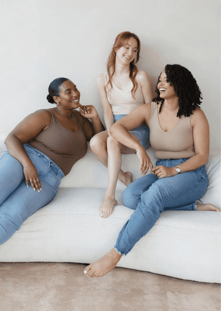 Reversible Tank : Black / Long - Just Believe Boutique