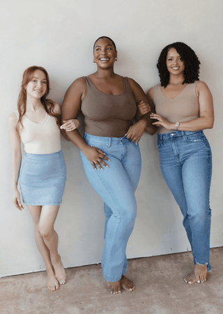 Reversible Tank : White / Long - Just Believe Boutique