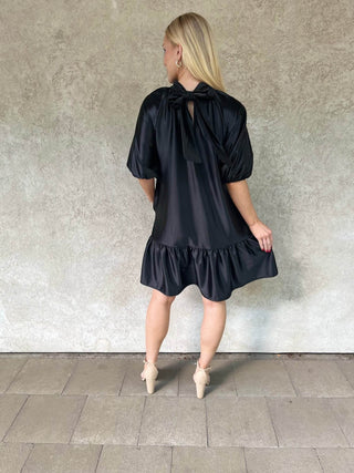 Satin Stretch Dresses - Just Believe Boutique