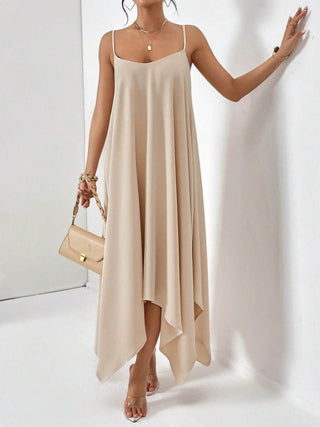 Scoop Neck Midi Cami Dress - Just Believe Boutique