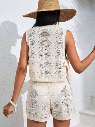 Short Set Detailed - Just Believe Boutique