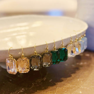 Simple And Classy Jewel Earrings - Just Believe Boutique