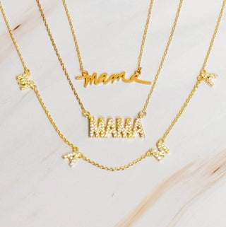 Sparkle Mama Necklace - Just Believe Boutique