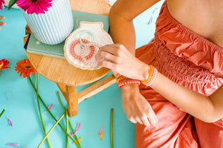 Spiral Hair Coil | Large | Calming Coral - Just Believe Boutique