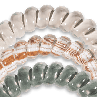 Spiral Hair Coils | Large | Eucalyptus Hair Ties - Just Believe Boutique