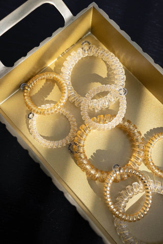 Spiral Hair Coils | Small | Luxury Living Hair Ties - Just Believe Boutique