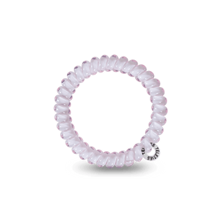 Spiral Hair Coils | Small | Rose Water Pink Hair Ties - Just Believe Boutique