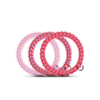Spiral Hair Coils | Small | Think Pink Hair Ties - Just Believe Boutique