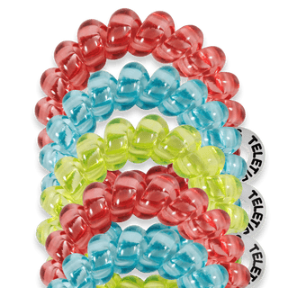 Spiral Hair Coils | Tiny | Summer Brights Hair Ties - Just Believe Boutique