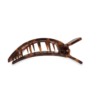 Square Flat Hair Clip | Large | Tortoise - Just Believe Boutique