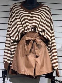 STRIPED-SWEATER - Just Believe Boutique
