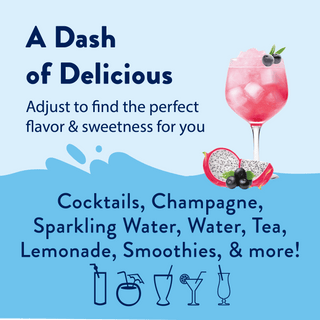 Sugar Free Dragonfruit Acai Flavor Infusion Syrup - Just Believe Boutique