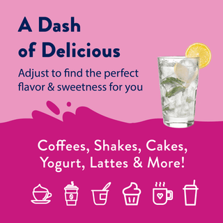 Sugar Free Simple Syrup - 375ml Bar Syrup Mixer - Just Believe Boutique