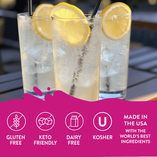 Sugar Free Simple Syrup - 375ml Bar Syrup Mixer - Just Believe Boutique