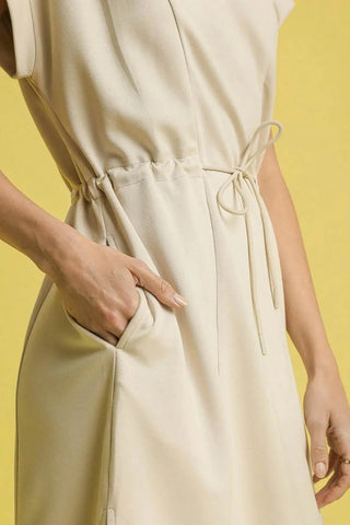 Umgee Side Slit Short Sleeve Midi Tee Dress - Just Believe Boutique