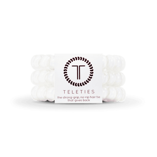 Coconut White - Teleties - Large - Just Believe Boutique