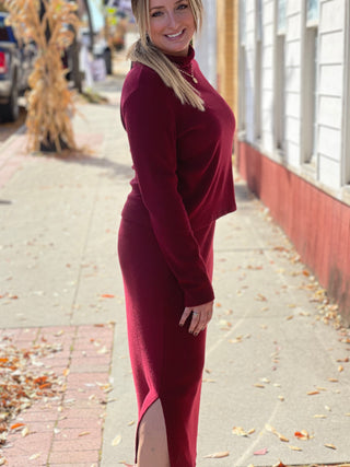 Skirt Set - Black - Just Believe Boutique