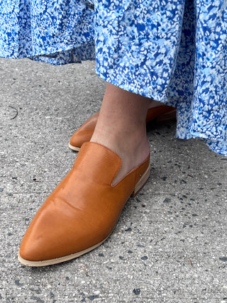 Leather Slide On's - Just Believe Boutique
