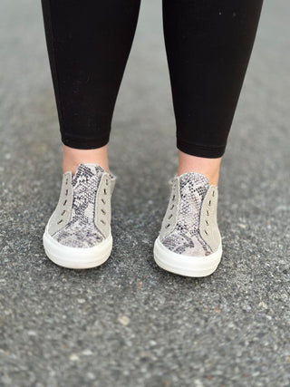 Adalyn Grey Shoe - Just Believe Boutique