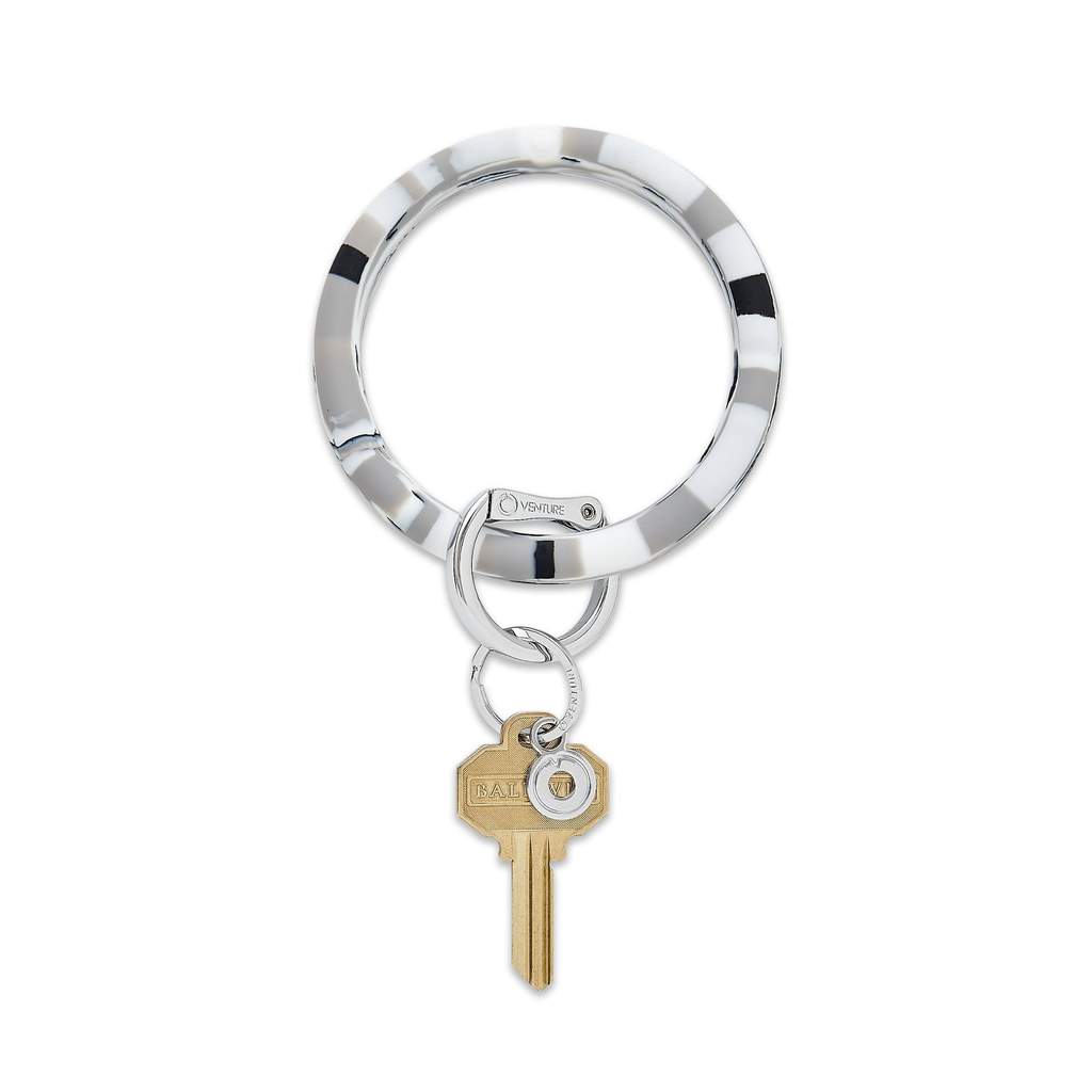 Tuxedo Marble Silicone Key Ring - Just Believe Boutique