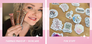 Every thing you will need and more for your makeup collection. 