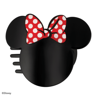Disney TELETIES Minnie Mouse shaped large flat hair clip