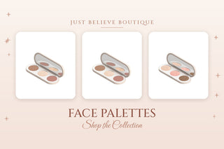 Face Palettes collection at Just Believe Boutique in Marion, VA
