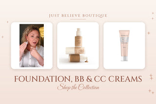 Foundation, BB & CC Creams collection at Just Believe Boutique in Marion, VA
