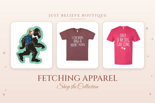 Fetching Apparel collection at Just Believe Boutique in Marion, VA
