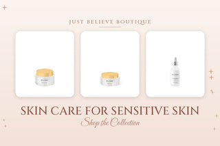 Skin Care for Sensitive Skin collection at Just Believe Boutique in Marion, VA