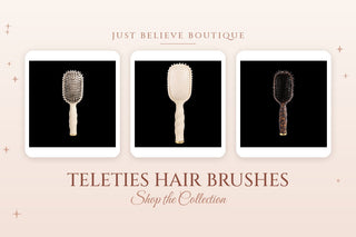 TELETIES Hair Brushes collection at Just Believe Boutique in Marion, VA
