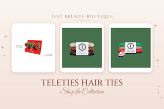 TELETIES Hair Ties collection at Just Believe Boutique in Marion, VA