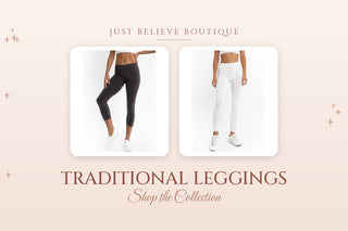 Traditional Leggings collection at Just Believe Boutique in Marion, VA