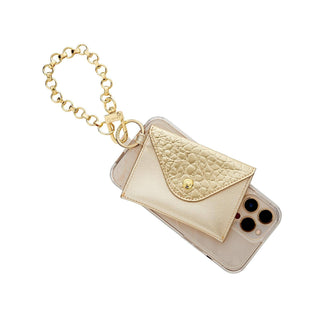 Oventure - Phone Charm - Gold Chain Phone Wristlet