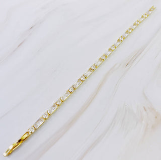 Mixed Shape Sparkle Bracelet by Ellison+Young