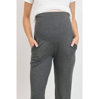 Foldover Jogger Pants with Pockets