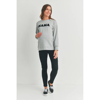 Sweatshirt with Mama Patch