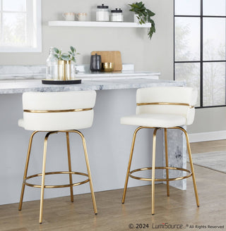Cinch Claire Counter Stool Set by LumiSource and Grandview
