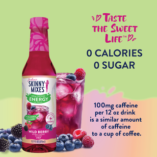 Free Wild Berry Energy Syrup - 375ml
