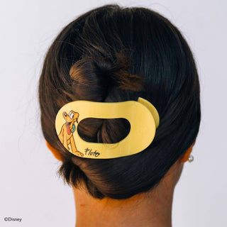TELETIES - Flat Round Hair Clip | Large | Pluto