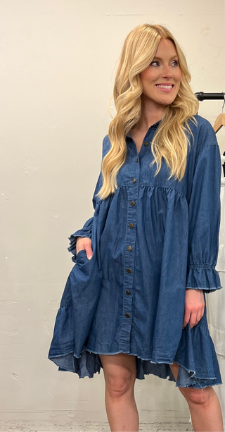 Chambray Denim Dresses