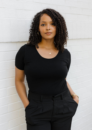 ELIETIAN - Short Sleeve Top - Curvy Fit