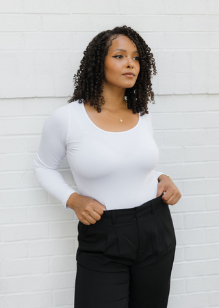 ELIETIAN - Reversible Long Sleeve - Curvy Fit - Spice