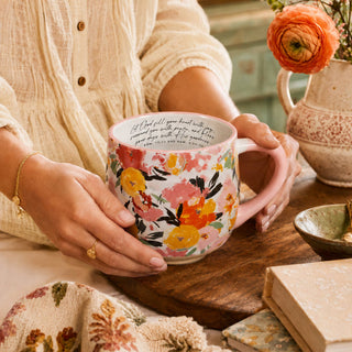 Blooming Joy Let God - Coffee Mug
