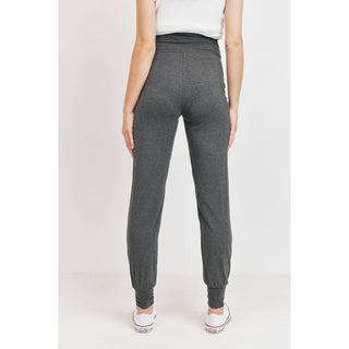 Foldover Jogger Pants with Pockets