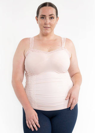 Lace Cami - Curvy Fit: Mauve