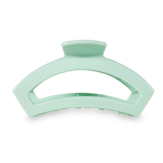 TELETIES - Open Hair Clip | Large | Mint to Be