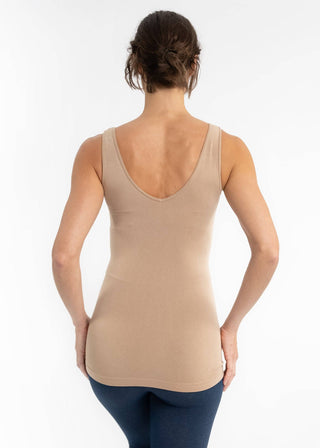 Reversible Tank : Neutral Grey / Long