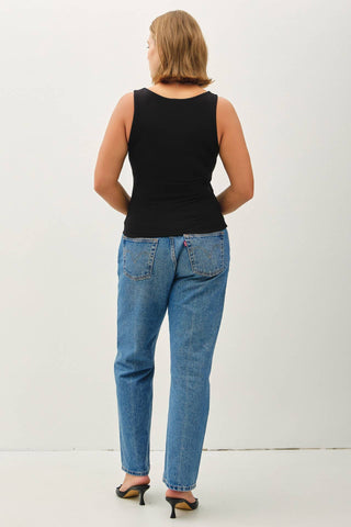 PLUS BASIC FULL LENGTH V-NECK TANK